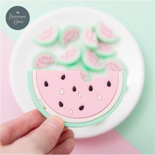 Watermelon teether silicone new Newborn Baby Infantil Dental Care Training Tool Fruit Toothbrush Nursing Infant Gift