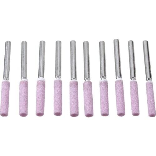 High Quality Chainsaw Sharpener Stones For Chainsaws Jade Wood Molds Polishing 4/4.8/5mm Chains Saw Sharpening Set