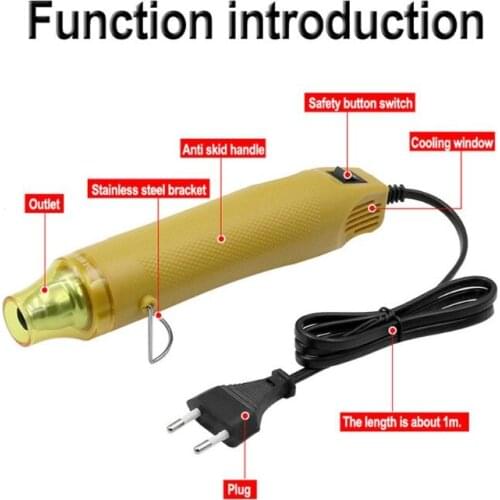 110V 220V DIY Electric Heat Gun Hot Air Guns Tool 300W Temperature EU US International Plug