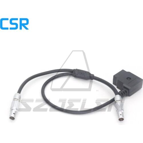 12V 0B 2pin male plug to 2 pin male and Dtap female for Camera Power Cable Length can be customized