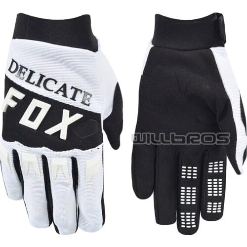 2021 Delicate Fox Downhill Bike Offroad Motocross Motorbike Gloves Mountain Bicycle Offroad Gloves