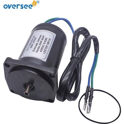 433226 Tilt Trim Motor For OMC Johnson EVINRUDE Outboard Motor 2-Wire 435532 ;18-6285 LESTER 10811A