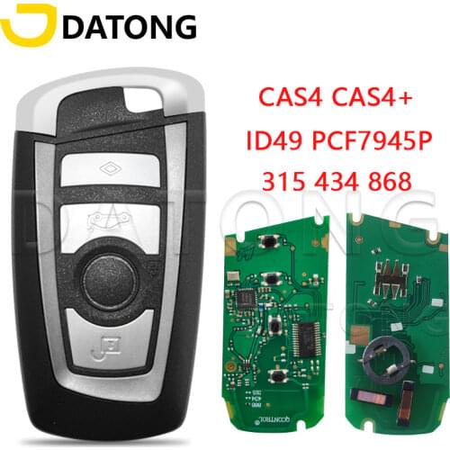 Datong World Car Smart Key For BMW F 1 2 3 4 5 6 7 CAS4+ FEM System 315Mhz/433Mhz/868Mhz ID49 Chip Auto Remote Key Keyless Entry