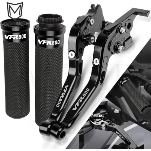 For Honda VFR800 VFR 800 VTEC 2002-2008 2003 2004 2005 2006 2007 Motorcycle Accessories Brake Clutch Levers Handlebar Hand Grips