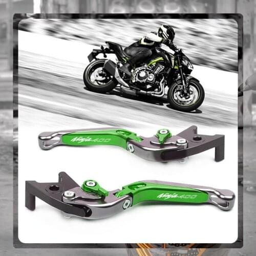 For KAWASAKI NINJA 400 NINJA400 2018 High quality CNC Motorcycle Accessories Adjustable Folding Extendable Brake Clutch Lever