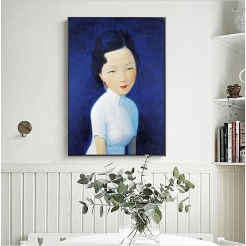 Famous artist Liu Ye artworks by hand made on canvas oil painting modern are for home decoration