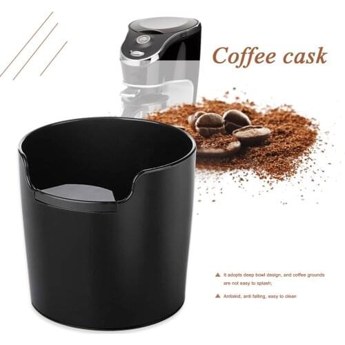 Coffee Grounds Knock Barrels Household Anti-skid ABS Espresso Waste Storage Box Bar Accessories Dump Bin Residue Container