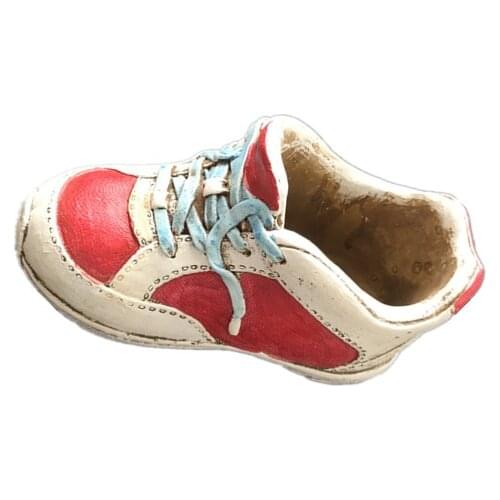 Creative Shoe Shape Flowerpot Silicone Mold for Home Furnishing Decoration Craft 3D Concrete Pot Molds