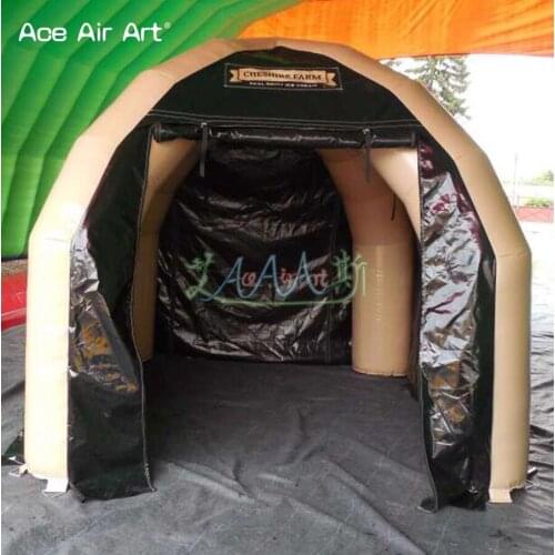 The mini inflatable spider tent,portable spider dome tent station shelter toy pavilion with full cover for display