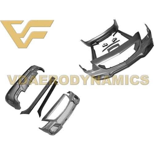 Suitable For 11-15 Benz R172 SLK200 SLK300 SLK350 VAD-WD Full Body Kit Front Rear Bumper Side Skirts