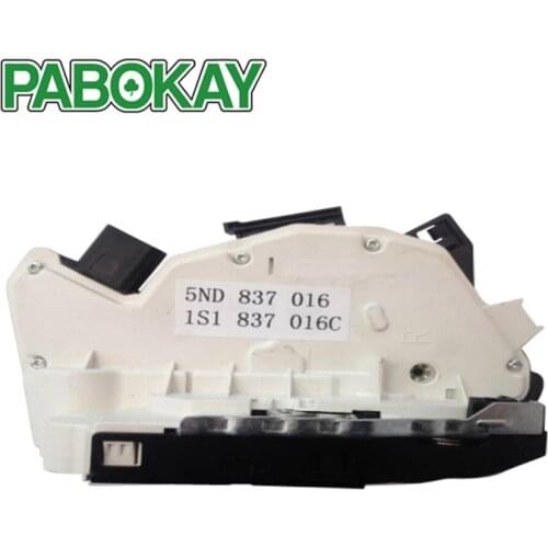 5ND837016 1S1837016C 5N1837016 Door Lock Latch Actuator For VW Amarok A1 Passat CC Scirocco Skoda Fabia