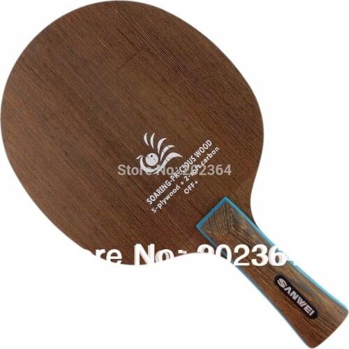 Sanwei H 3 (H-3, H3) Wing-2 SOARING-PRECIOUS WOOD (Loop / Attack) OFF+ Table Tennis Blade for PingPong Racket