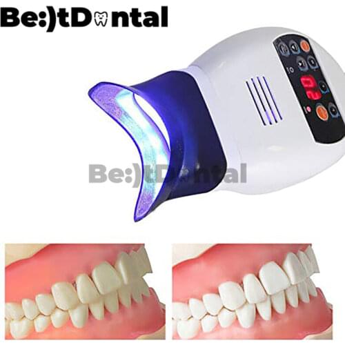 Mobile 3 Modes Blue Red Purple Dental Led Whitening Lamp Teeth Whitening Accelerator Light Teeth Whitening Light Lamp with Stand
