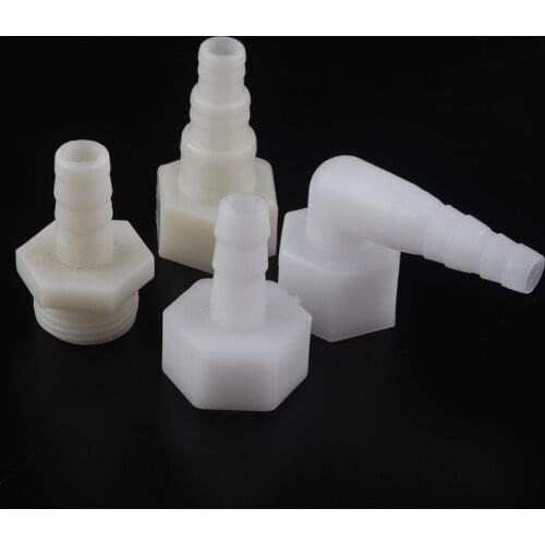 10pcs G1/2" To 9mm~15mm Garden Hose Connector Aquarium Drain Pipe Fittings Air Pump Pipe Pagoda Adapter Tube Joints