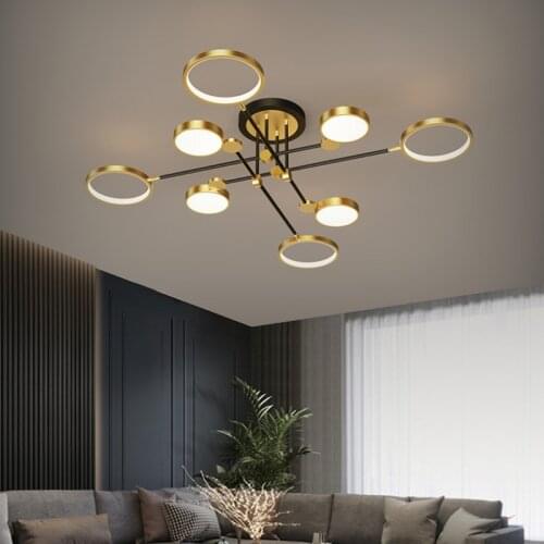 Modern modern led chandelier lustres подвесные светильники luzes de teto lampes suspendues living room decoration