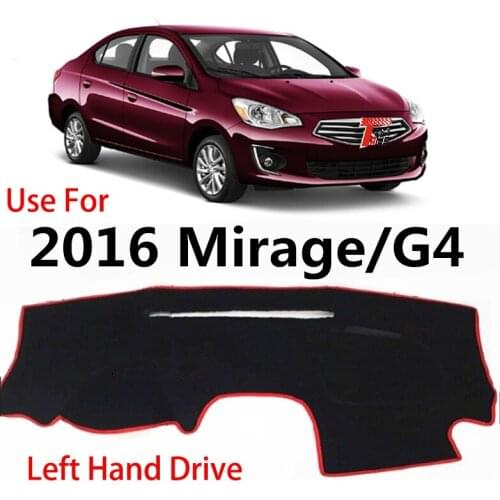 TAIJS Factory Protective Dust resistant Polyester Fibre Car Dashboard Cover For Mitsubishi 2016 Mirage/G4 Left Hand drive