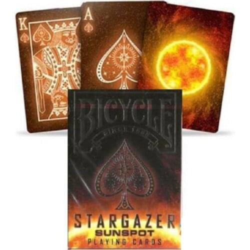 Bicycle Stargazer Sunspot Playing Cards Deck Collectable Poker USPCC Limited Edition Sealed Magic Cards Magic Tricks Props Toys