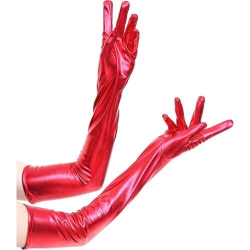52cm Women lady dancing performance sexy long gloves fashion evening party gloves free shipping