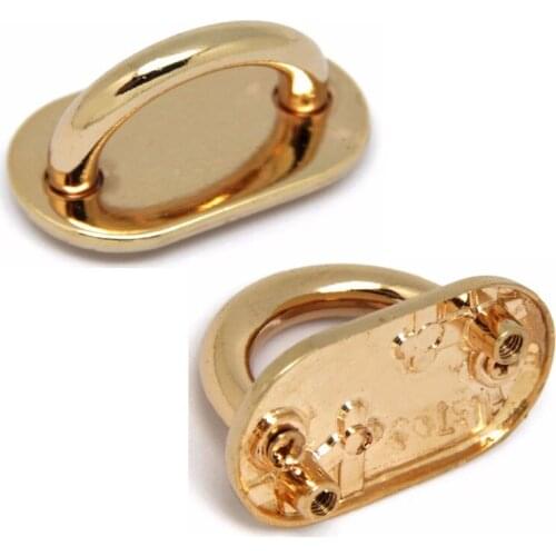 30pcs Bridge Buckle Lock with screws, size in 21 x 36mm