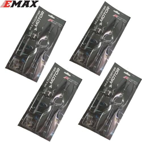 4set/lot multifunctional Original EMAX Cooling MT2212 II 900KV CW CCW Brushless Motor with 1045 Propeller for RC Multicopter