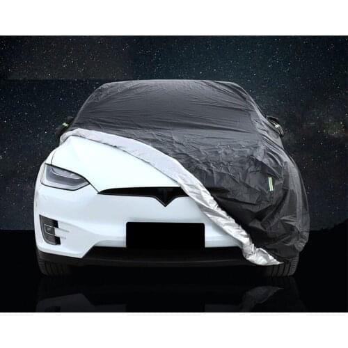 Car Clothing Cover Sunscreen Rainproof Dustproof Heat Insulation Oxford Cover Protector For Tesla Model 3 X S Accessories