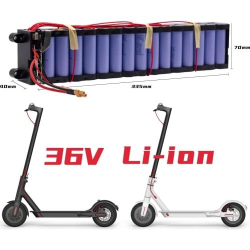 36v8.0ah 10Ah 12Ah 20Ah 26ah Millet Scooter Lithium Battery 1sm 365 Pro With Bluetooth Communication Built-In Power Battery