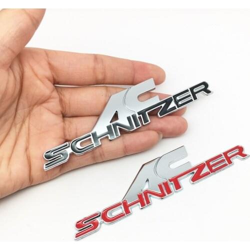 3D metal Logo Car Sticker Rear Trunk Emblem Grill Badge for BMW AC Schnitzer M 3 5 6 Z E E46 E39 E36 E34 X1 X3 X5 X6 car styling