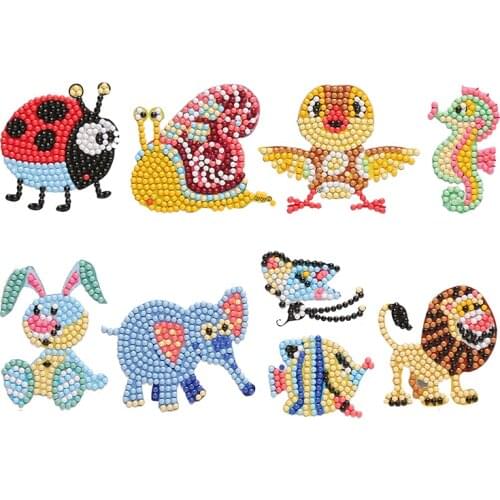 Mosaic diamond painting 5D DIY diamond painting kit for childrens natural patterns for children and adults beginners digital 5D