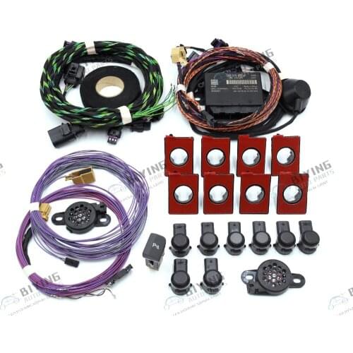 Park Pilot Front And Rear 8 Sensor 8K PDC OPS Vehicle Parking FOR PQ SKODA Superb