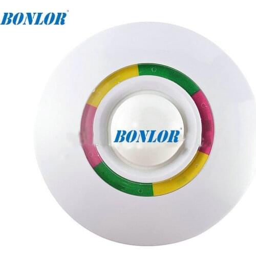 Wired PIR+MicroWave Ceiling Sensor with 360 degree Detecting Angle Pet immunity 10KG Link to Alarm system Motion detector