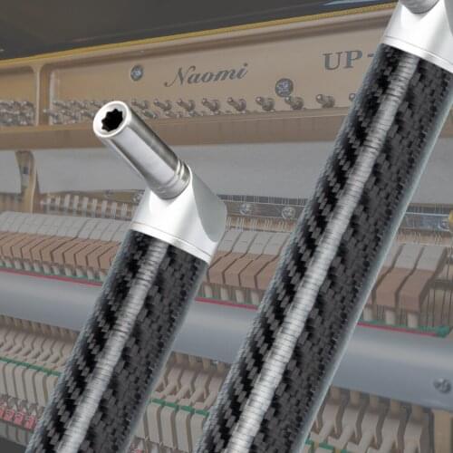 L-shape Piano Carbon Fiber Hammer Ball Handle with Storage Bag Repair Kits