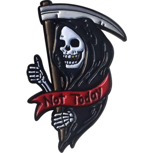 Dark Grim Reaper Pin