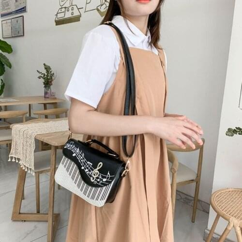 Piano Shoulder Bag Fashion Handbags Women Crossbody Bags Ladies Top-handle Sling Satchel