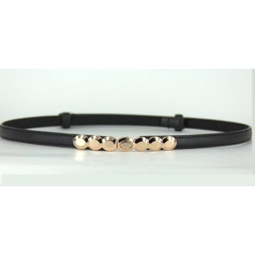 2020 New Fashion Super Versatile Fluorescent Color Waist Chain Ladies Dress Decorative Belt Thin Belt Female Belt