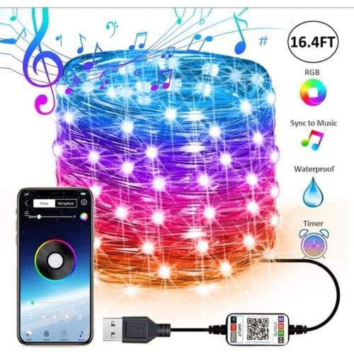 Светодиодные гирлянды с прозрачным проводом ANREYA China At AliExpress