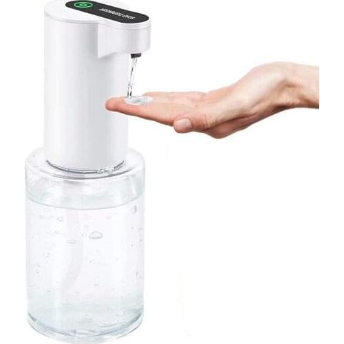 Automatic Liquid Gel Hand Soap Dispenser - 12OZ Pressless Countertop Soap Dispenser Sensor Bottle for Home