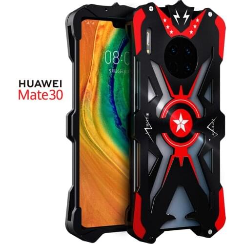 For Huawei Mate 30 Luxury New Heavy Duty Armor Metal Aluminum Back Case For Huawei Mate 30 Pro Back Cover Case