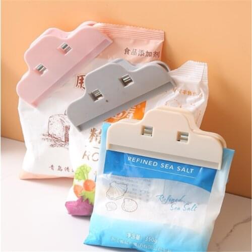 Sealed Clips Portable Practical Food Sealing Clamp Clip Powder Food Package Bag Multifunctional Home Snack Bag Clips