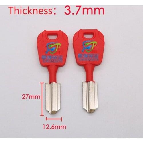 JF165 New anti-theft door key embryo Wang Li anti slot Key Blade Replacement Length 27mm (10pcs) Free Shipping