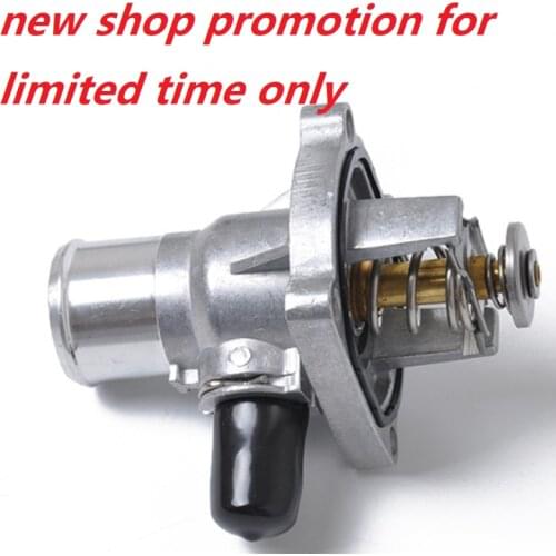 Thermostat Housing Assembly for Chevrolet Cruze for Chevy Aveo Sonic Tracker Orlando G3 Engine Cooling Valve 96984104 Aluminum