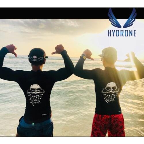 Scuba Dive Freediving Lycra Rash Guard Swiming Suit Surf Snorkeling Wet Suit Beach Wear Black Long Sleeve Warm Anti-UV UPF50