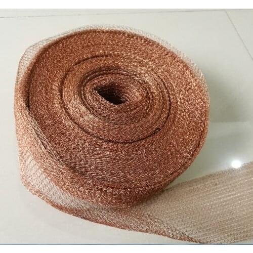 Copper Mesh for distillation Copper packing length 0.5-150m width 10cm wire diameter 0.25mm T2 Copper