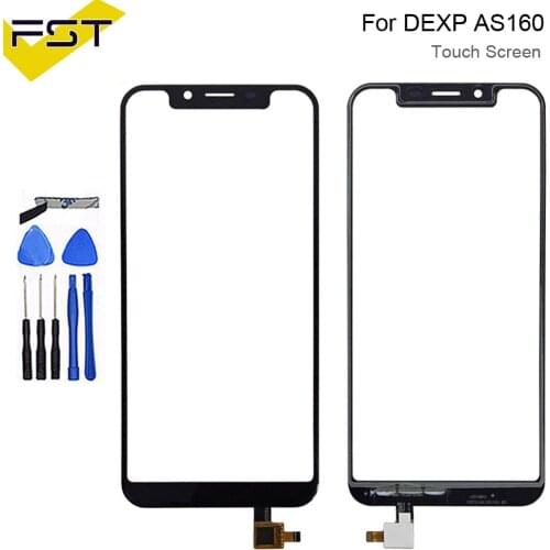 For DEXP AS160 AS 160 Touch Screen 5.85" Touch Panel Sensor No LCD Cell phone Accessories With Tools And Adhesive For AS160