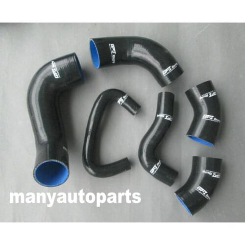 Silicone Intercooler Hose Kit for MITSUBISHI Lancer EVO 7 8 9 CT9A BLACK