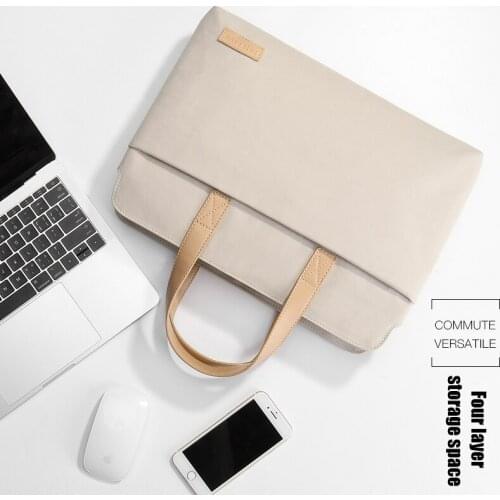 Laptop Bag for Lenovo Air 13.3 Computer Bag for Apple MacBook Xiaomi Huawei Matebook 14 Inch 15.6 Female Pro 15 Sleeve Handbag