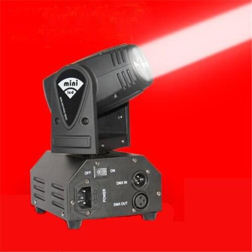 Hot sale Mini RGBW LED 10W LED Beam moving head light High Power 10Watt 4 IN1 LED strong Beam Light for Party Disco DJ lighting