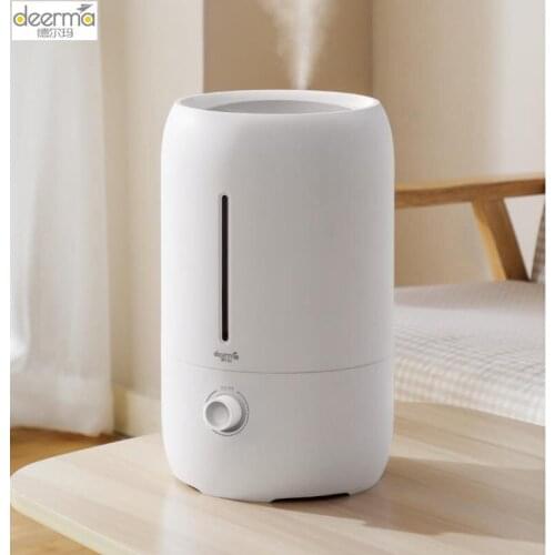 Original Deerma F800 5L Air Humidifier Household Diffuser Humidifier Aromatherapy Humificador For Office Home Baby Moisture