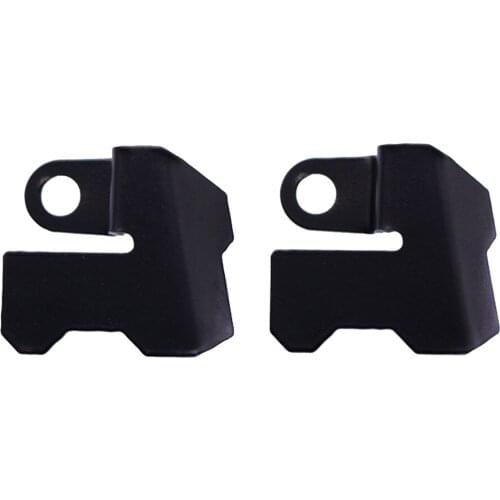 1 Pair ABS Plastic Motorcycle Protective Cover Replacement for YAMAHA TRACER 900 2015-2019 Motorbike Front Rear Wheel Hub Black