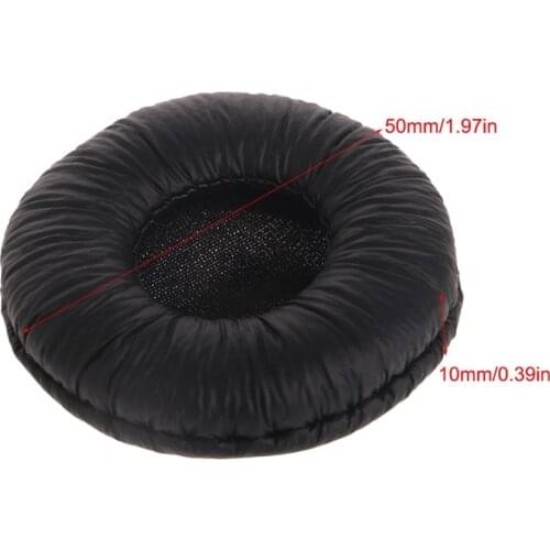 1 Pair/Set Replacement Ear Pads Cushions For Sennheiser PX100 PX200 Headphones 77UB