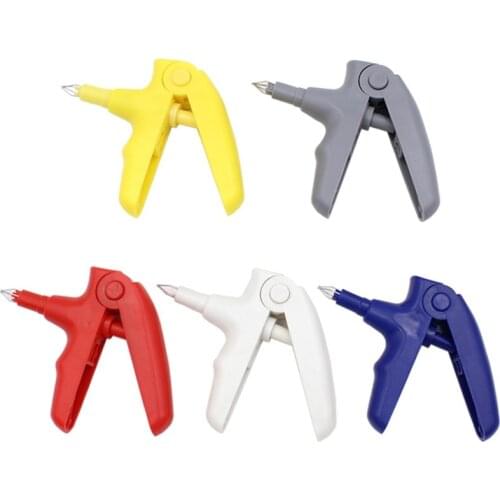5 Colors 1pc Dental Ligature Gun Dispenser Elastic Ligature Ties Placement Gun Ortodoncia Dentistry Materials Dental Products